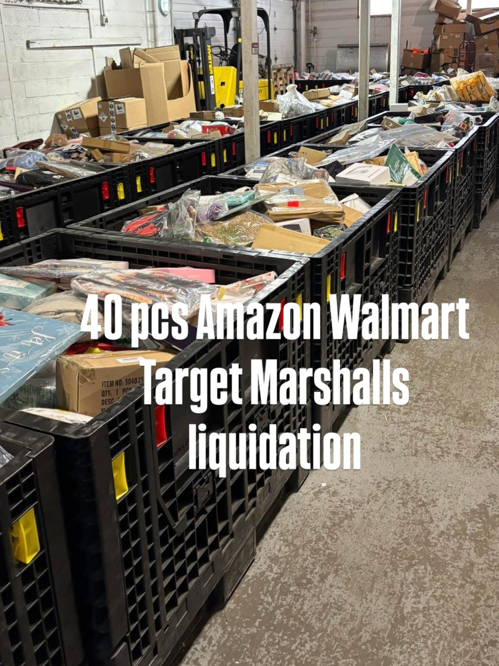 40 PCS Amazon Walmart Target LIQUIDATION return reseller MYSTERY BOX Overstock